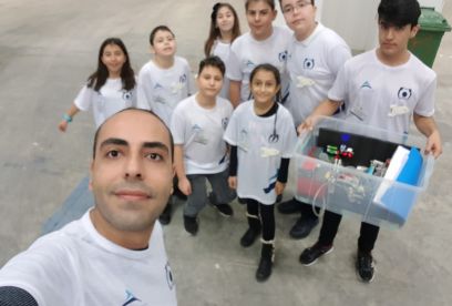 İlköğretim Öğrencileri ile Uzay Temalı Robotik  Yarışmasına Katılım