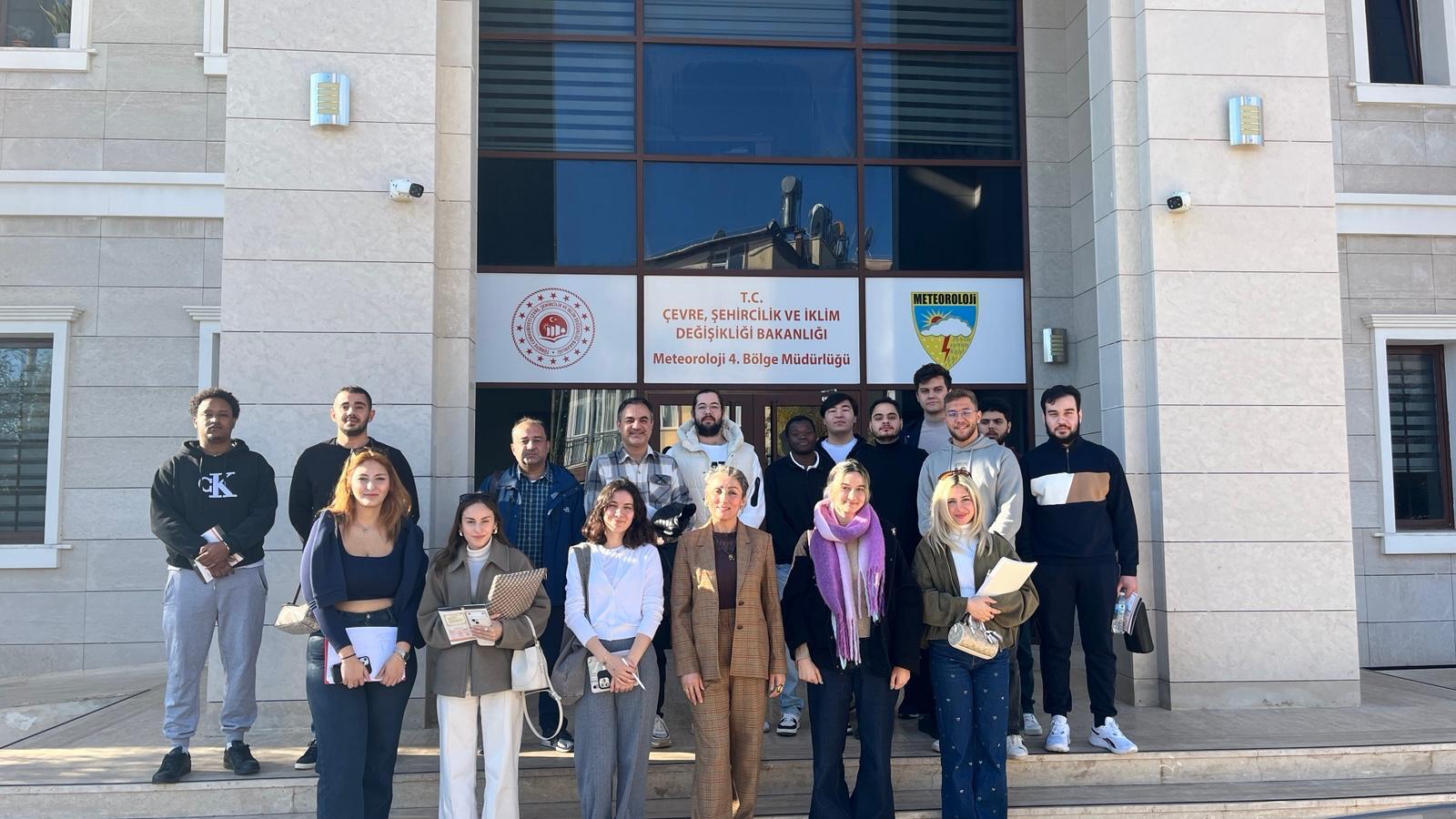 İnşaat Mühendisliği Bölümü Teknik Gezi - Meteoroloji 4. Bölge Müdürlüğü