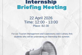 Internship Briefing Meeting