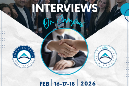 Internship Interviews on Campus Are Starting!