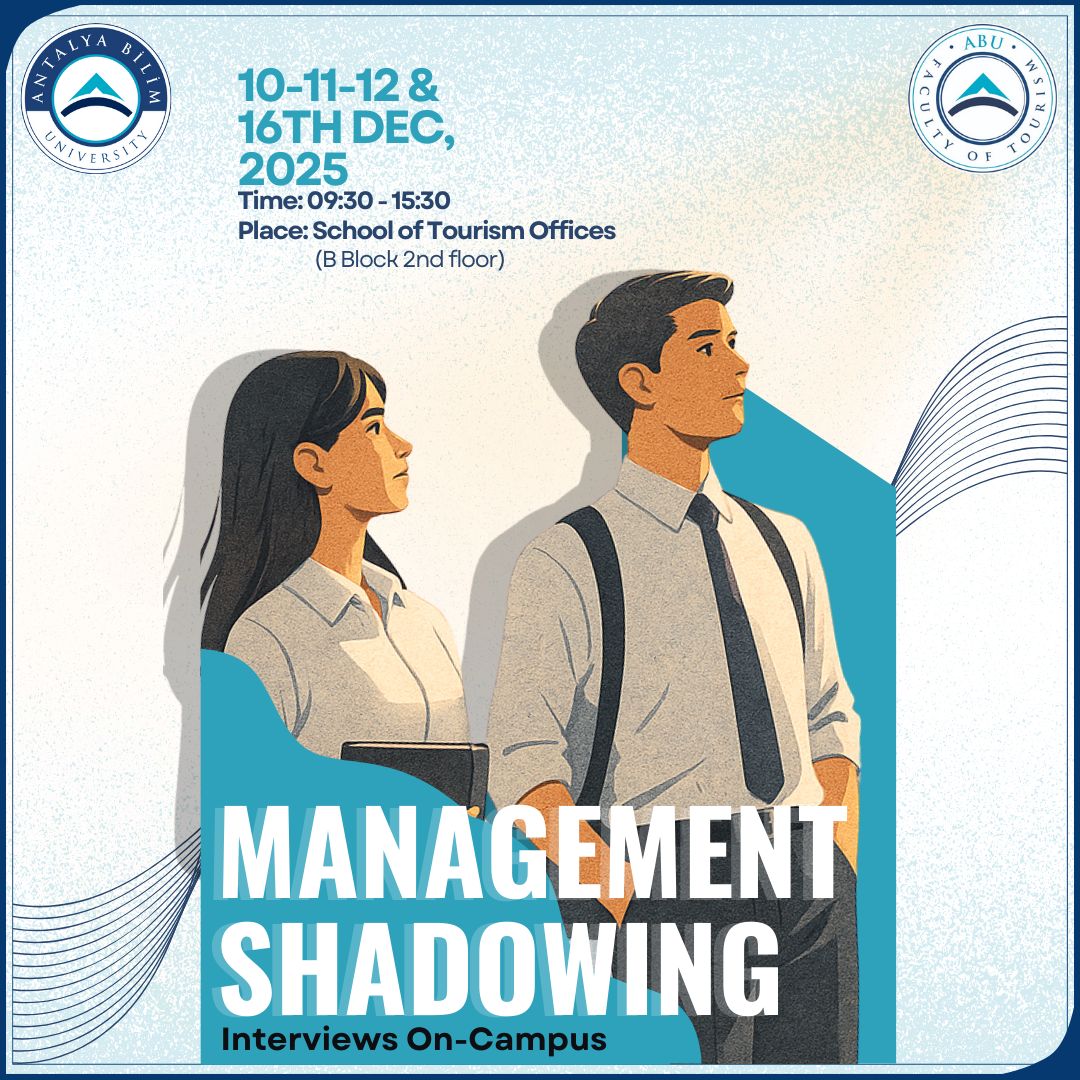 Management Shadowing Program – On-Campus One-to-One Interviews