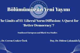 Doç. Dr. I. Cerem Cenker-Özek ve Doç. Dr. Didem Çakmaklı'nın Makalesi Yayımlandı