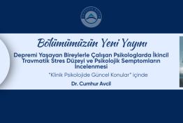 Öğretim Üyemizin Kitap Bölümü Yayınlandı