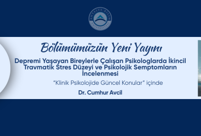 Öğretim Üyemizin Kitap Bölümü Yayınlandı