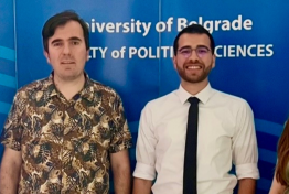 Our Research Assistant Mehdi Sosar Delivers Erasmus+ Seminars at the University of Belgrade