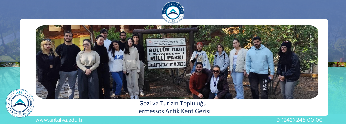 Rotamız Termessos Antik Kenti