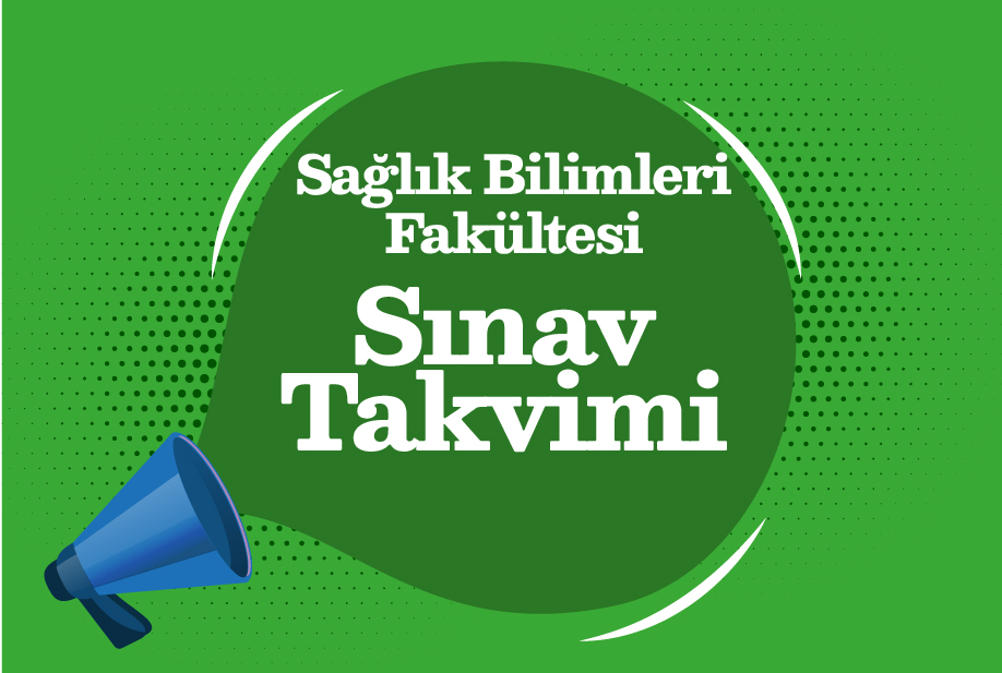 Sağlık Bilimleri Fakültesi 2023-2024 Güz Dönemi Ara Sınav Takvimi