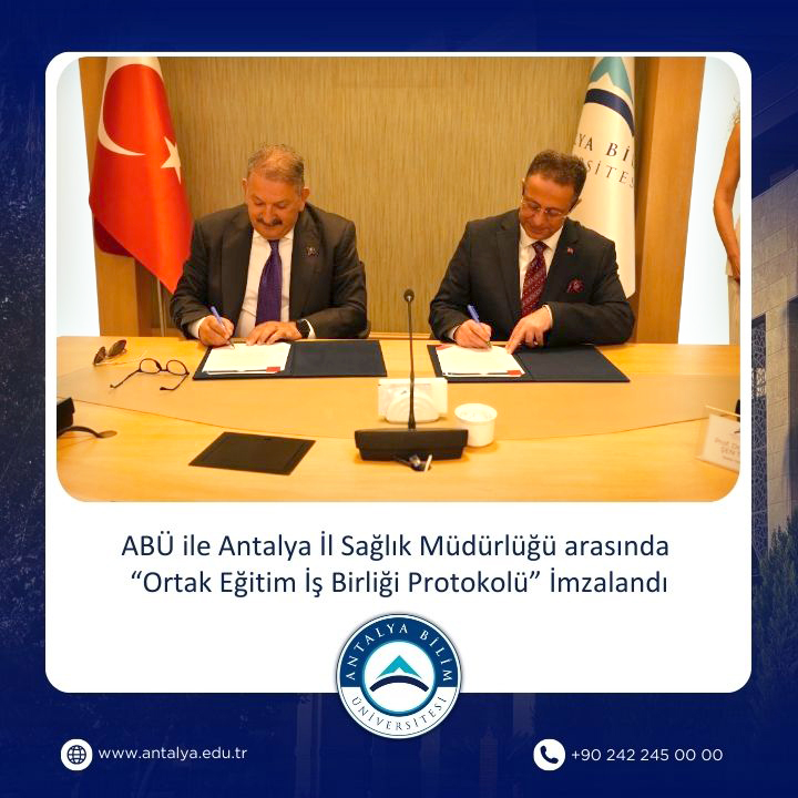 Sağlık İl Müdürlüğü ile Ortak Eğitim Protokolü İmzalandı