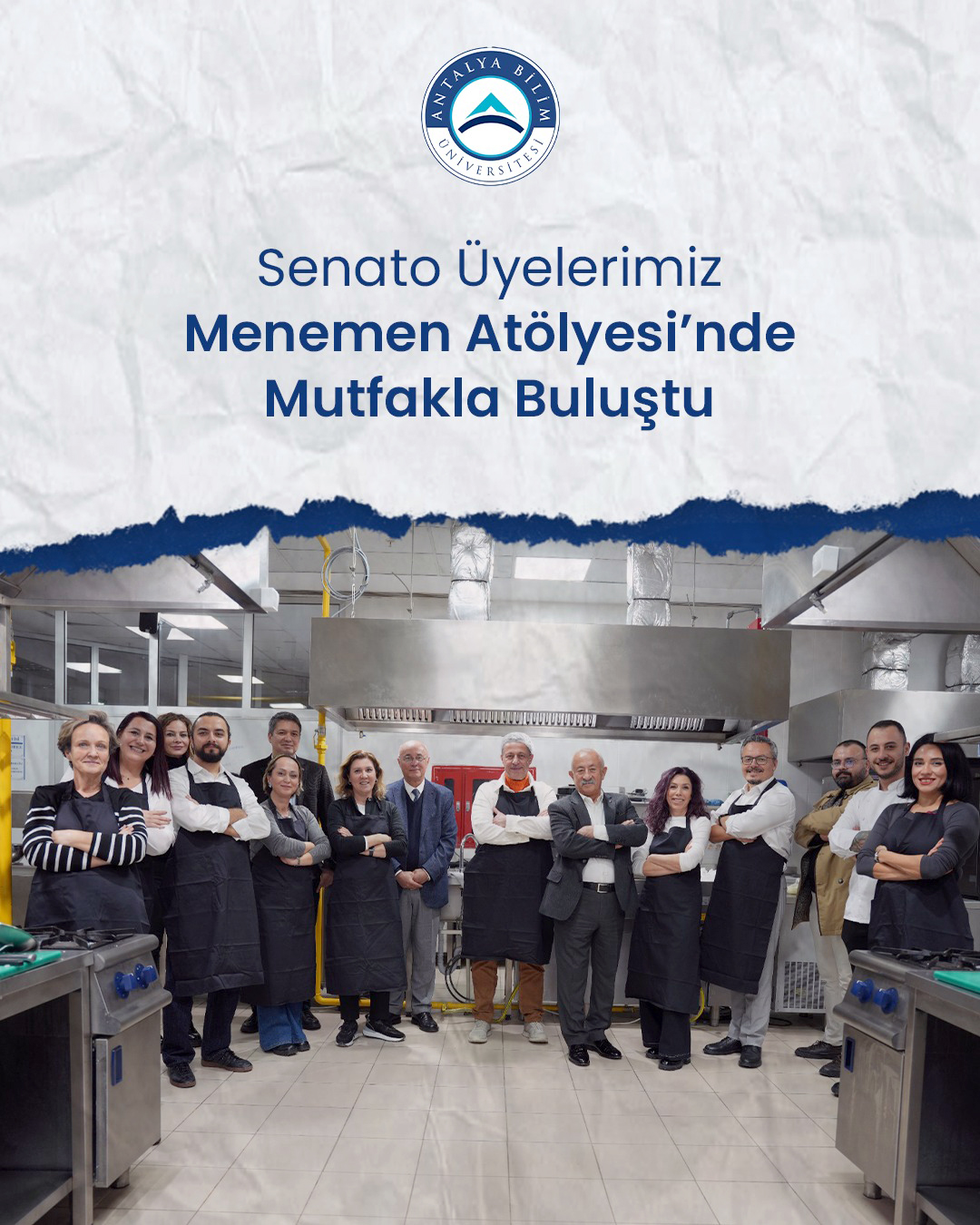 Senato Üyelerimiz Menemen Atölyesinde Mutfakla Buluştu