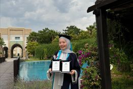 Success of our Graduate Jadyra Akhmukhanova