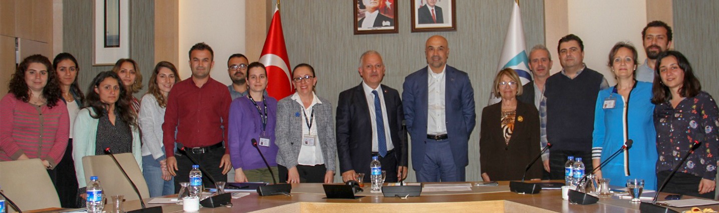 The Chairman of the Board of Trustees of Antalya Bilim University, Fettah Tamince Met with the Faculty Members of the College of Tourism