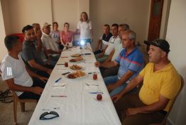 Turizm Fakültesi Öğretim Üyelerimiz Gazipaşalı Çiftçilerle Buluştu